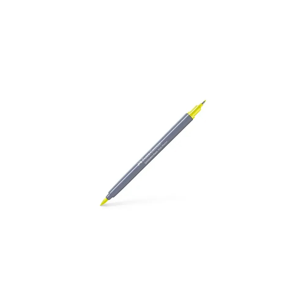 Faber-Castell, Markers, Art & School, AquaDual, 626641, Cadmium Yellow Lemon